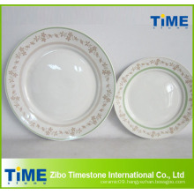 Ceramic Dinner Plate with Printing
